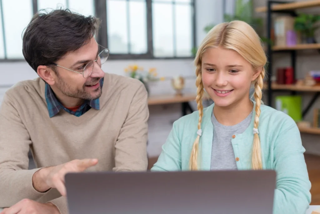 مشارکت والدین در آموزش آنلاین
