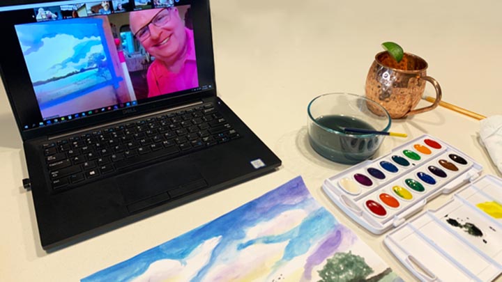 ویژگی‌های یک کلاس آموزش نقاشی آنلاین خوب​