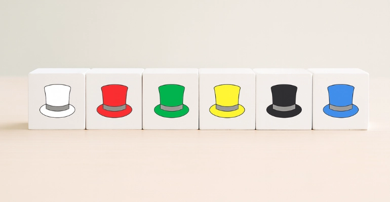 روش تدریس شش کلاه تفکر