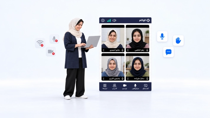 چگونه کلاس انلاین برگزار کنیم